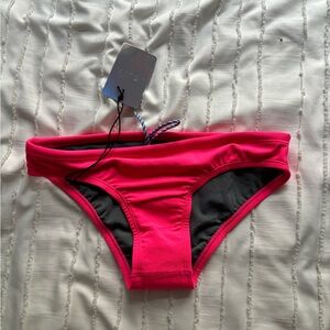 Hot Pink Jolyn Swim Bottoms